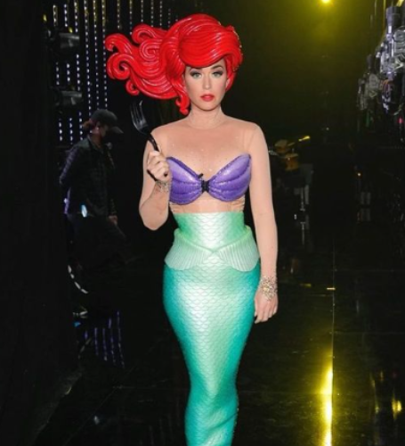 During the most recent episode of "American Idol," Katy Perry almost went "under the seat."