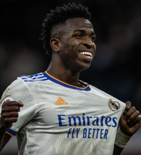 Vinicius Júnior is a millionaire.