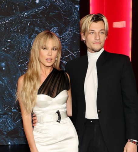 Millie Bobby Brown is in a with Jake Bongiovi.