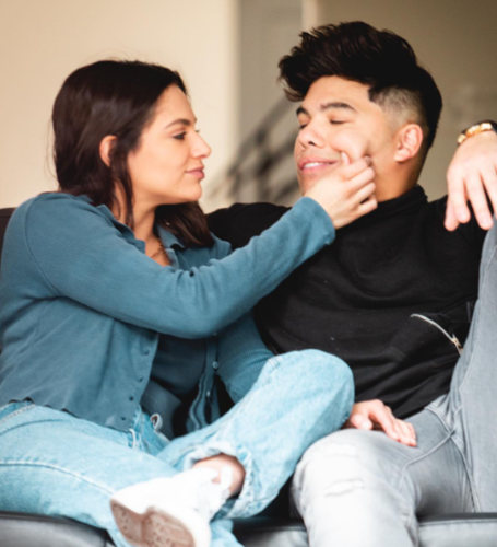 Bethany Mota is currently dating Dominic Sandoval.