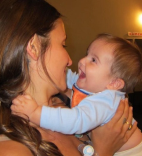 When Penn Badgley and Domino Kirke married, he adopted Cassius Riley, her son with musician Morgan O'Kane.