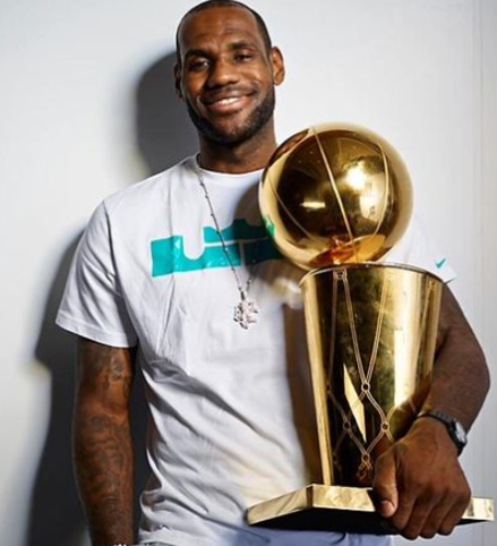 LeBron James has a net worth of $1 billion.