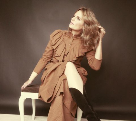 Stana Katic's husband Kris Brkljac was in the movie 'Lost in Florence.'