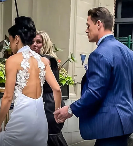 It was a memorable day for John Cena and Shay Shariatzadeh.