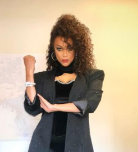 Tyra Banks was linked to film director John Singleton at the start of her career.