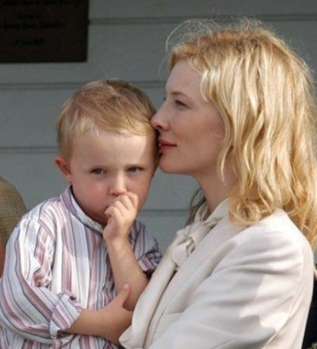 Cate Blanchett and Andrew Upton's youngest son, Ignatius Martin Upton, was born on April 13, 2008.